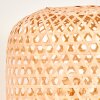 Bauro Golvlampa 30 cm Naturfärger, Svart, 3-ljuskällor