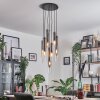 Caimitte Pendellampa Svart, 7-ljuskällor
