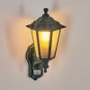 Loria vägglampa utomhus Grön, Svart, 1-ljuskällor, Rörelsedetektor