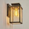 Tieva vägglampa utomhus Brun, Guld, Svart, 1-ljuskällor, Rörelsedetektor