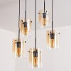 Parane Pendellampa Amber, Klart, 5-ljuskällor