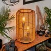 Mulstrand Bordslampa Naturfärger, Svart, 2-ljuskällor