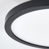 Pawcatuck Taklampa, Infälld lampa, Panel LED Svart, Vit, 1-ljuskällor