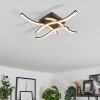 Casais Taklampa LED Svart, 4-ljuskällor