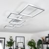 Bacolod Taklampa LED Silver, 1-ljuskällor