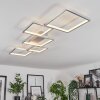 Bacolod Taklampa LED Silver, 1-ljuskällor