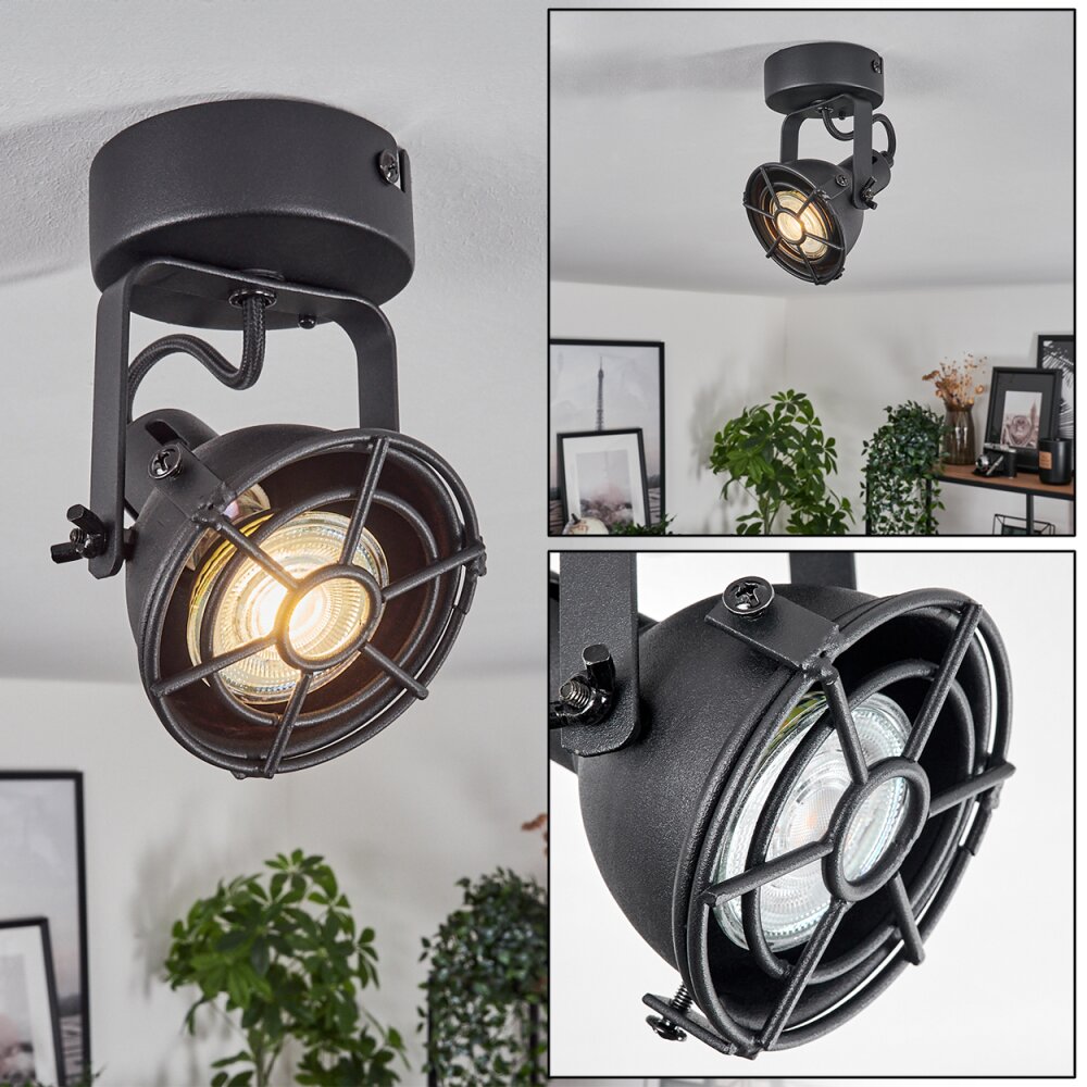 Jonsered Taklampa, Takstrålkastare LED Svart, 1-ljuskällor main product photo