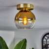 Koyoto Taklampa 15 cm Mässing, 1-ljuskällor