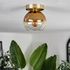 Koyoto Taklampa 15 cm Mässing, 1-ljuskällor