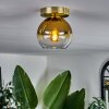 Koyoto Taklampa 15 cm Mässing, 1-ljuskällor