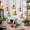 Apedo Pendellampa Amber, 6-ljuskällor