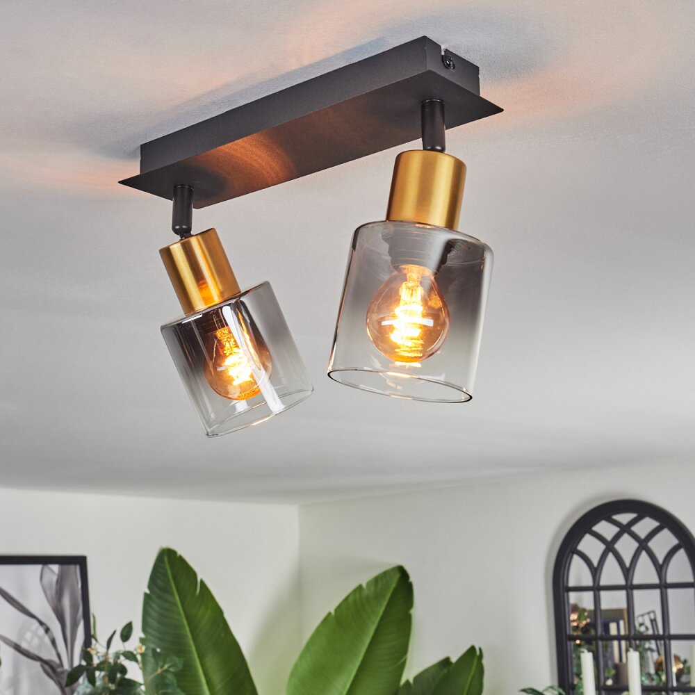 Leteque Taklampa, Takstrålkastare Svart, 2-ljuskällor main product photo
