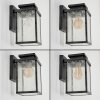 Tieva vägglampa utomhus Svart, Silver, 1-ljuskällor, Rörelsedetektor