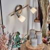Holualoa Vägglampa, Väggspotlight LED Nickel matt, 2-ljuskällor