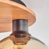Koyoto Taklampa 45 cm Naturfärger, Svart, 5-ljuskällor