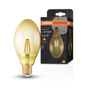 Osram E27 LED 4 Watt varmvit 470 Lumen