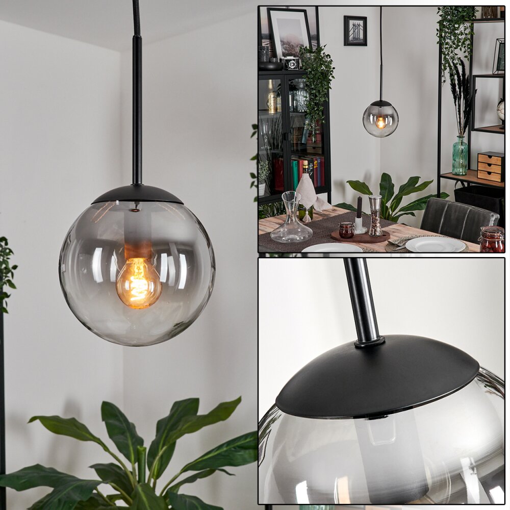 Gastor Pendellampa 15 cm Klart, Rökfärger, 1-ljuskällor main product photo