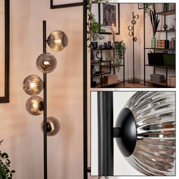 Remaisnil Golvlampa Svart, 5-ljuskällor Remaisnil Golvlampa Svart, 5-ljuskällor