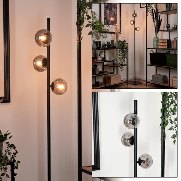 Remaisnil Golvlampa Svart, 3-ljuskällor Remaisnil Golvlampa Svart, 3-ljuskällor