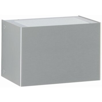 Albert Lampor 6364 Utomhusbelysning, vägglampa utomhus LED Rostfritt stål, 2-ljuskällor