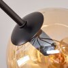 Gastor Taklampa 82 cm Amber, 7-ljuskällor