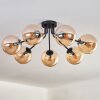 Gastor Taklampa 82 cm Amber, 7-ljuskällor