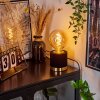 Weruga Bordslampa Guld, Svart, 1-ljuskällor