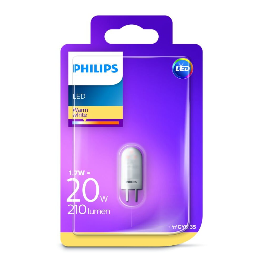 Philips Lampor GY6.35 1.7 Watt varmvit 210 Lumen main product photo