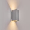 Tamarin vägglampa utomhus, Up & Down Lampa, Vägglampa LED Grått, 1-ljuskällor