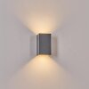 Tamarin vägglampa utomhus, Up & Down Lampa, Vägglampa LED Antracit, 1-ljuskällor
