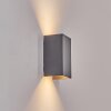 Tamarin vägglampa utomhus, Up & Down Lampa, Vägglampa LED Antracit, 1-ljuskällor