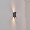 Tamarin vägglampa utomhus, Up & Down Lampa, Vägglampa LED Antracit, 1-ljuskällor
