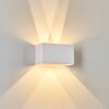 Tamarin vägglampa utomhus, Up & Down Lampa, Vägglampa LED Vit, 1-ljuskällor