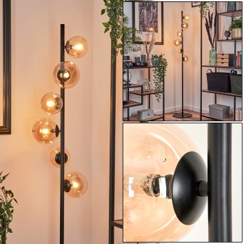 Remaisnil Golvlampa Amber, 6-ljuskällor Remaisnil Golvlampa Amber, 6-ljuskällor