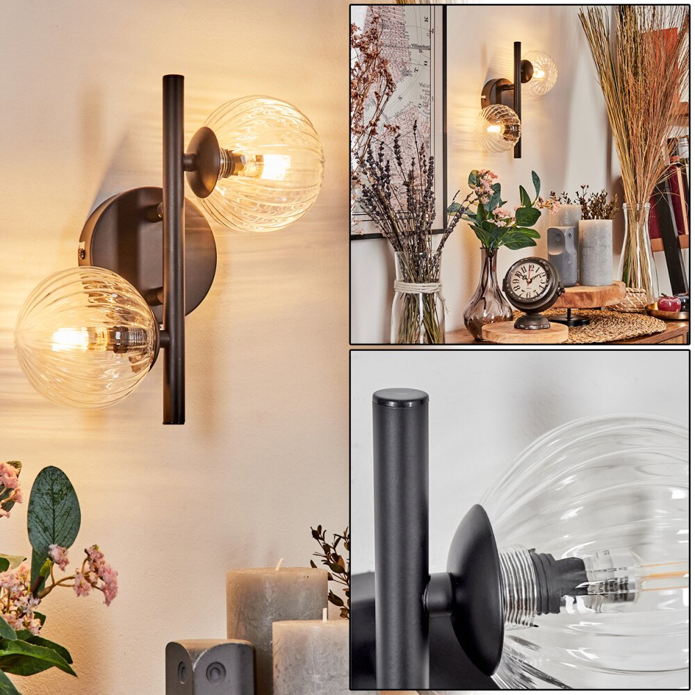 Chehalis Vägglampa Klart, 2-ljuskällor main product photo