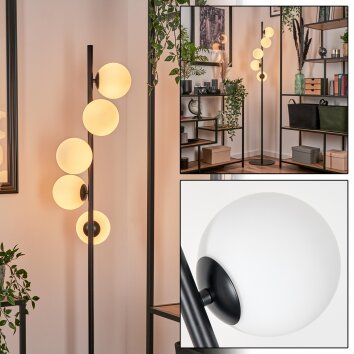 Remaisnil Golvlampa Vit, 5-ljuskällor Remaisnil Golvlampa Vit, 5-ljuskällor