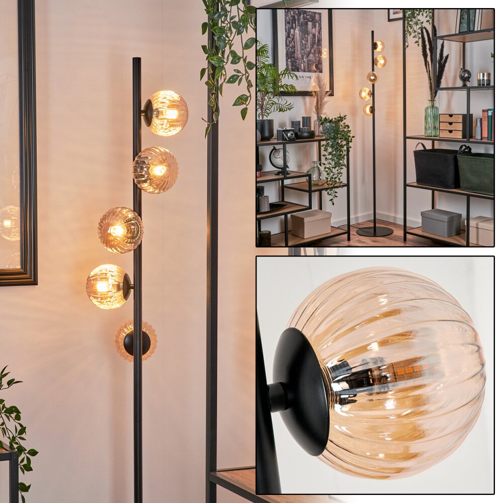Remaisnil Golvlampa Amber, 5-ljuskällor main product photo
