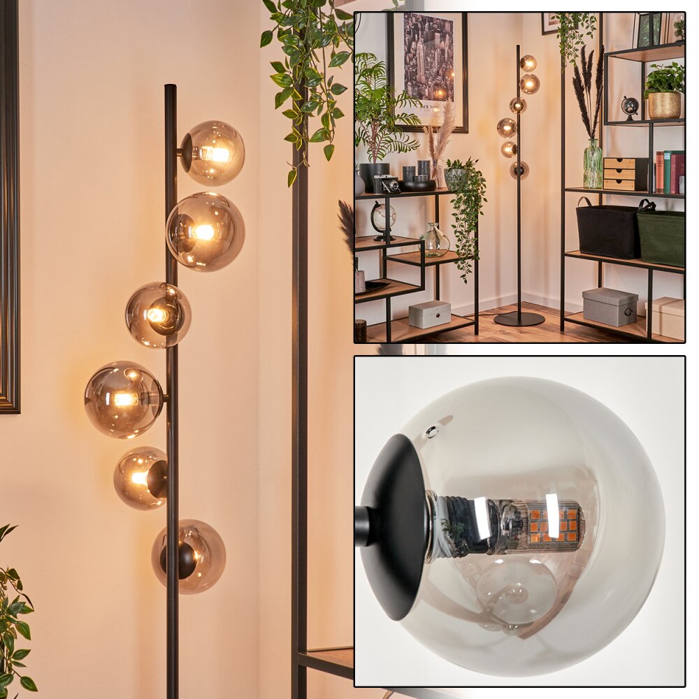 Remaisnil Golvlampa Rökfärger, 6-ljuskällor main product photo