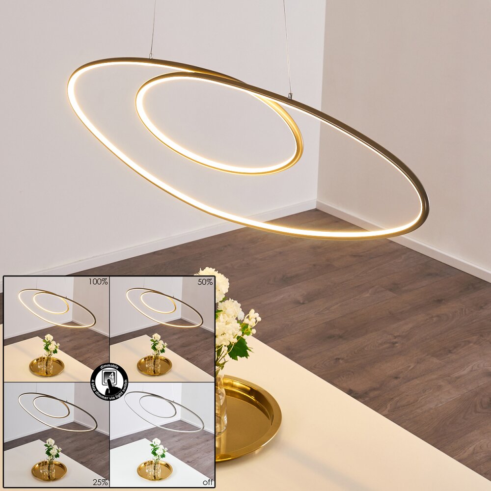 Harpeth Pendelbelysning LED Nickel matt, 1-ljuskällor main product photo