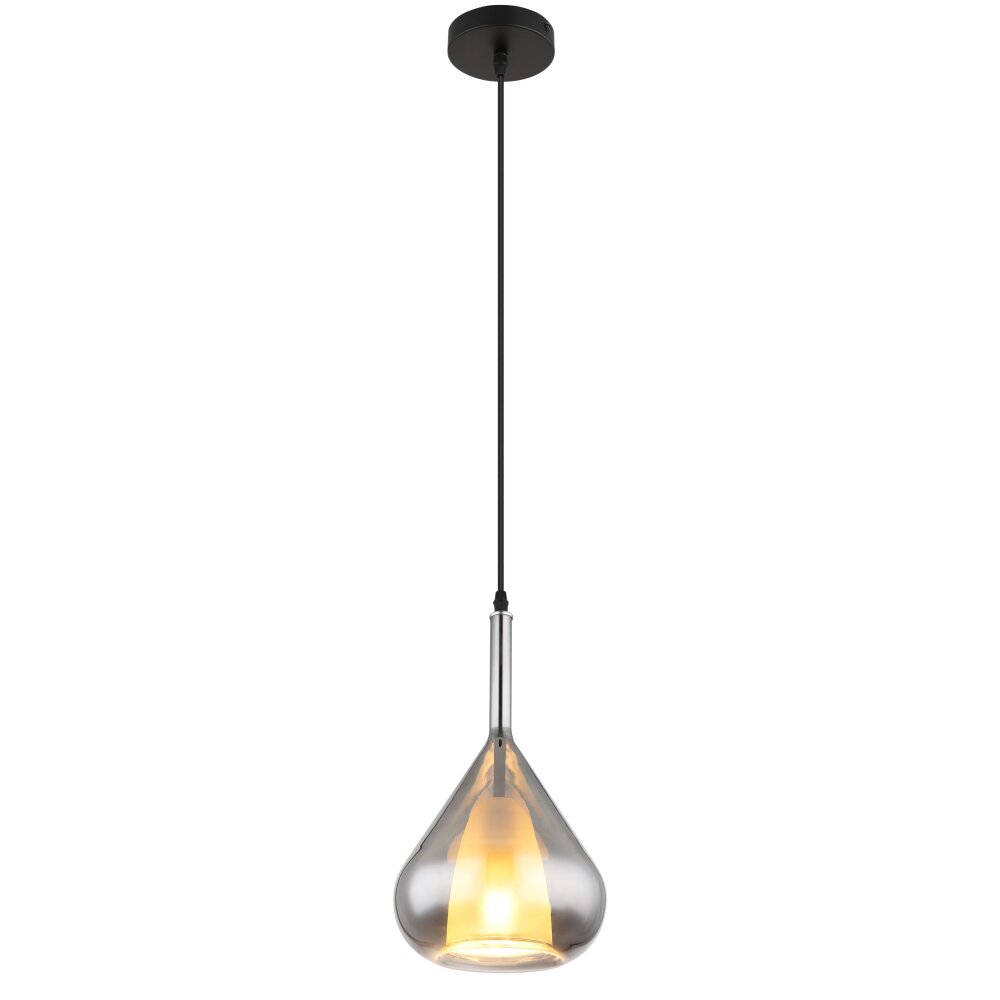 Globo GEEKY Pendellampa Svart, 1-ljuskällor main product photo