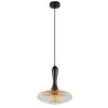 Globo ALADDIN Pendellampa Amber, Rökfärger, 1-ljuskällor