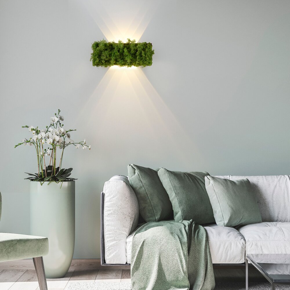 Leuchten Direkt CARLO Vägglampa LED Silver, 6-ljuskällor main product photo