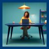 Philips Lampor Office Bordslampa LED Vit, 1-ljuskällor