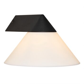 Nordlux LINAS vägglampa utomhus Svart, 1-ljuskällor Nordlux LINAS vägglampa utomhus Svart, 1-ljuskällor