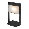 Nordlux SAULIO Bordslampa utomhus, Solcellslampa LED Svart, 1-ljuskällor