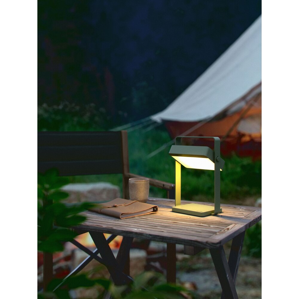 Nordlux SAULIO Bordslampa utomhus, Solcellslampa LED Grön, 1-ljuskällor main product photo