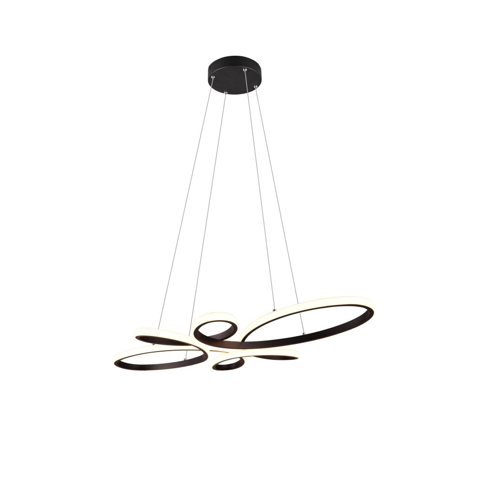 Trio FLY Pendelbelysning LED Svart, 1-ljuskällor main product photo