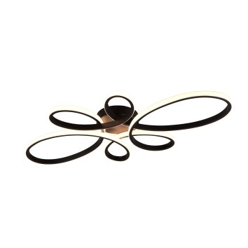 Trio FLY Taklampa LED Svart, 1-ljuskällor
