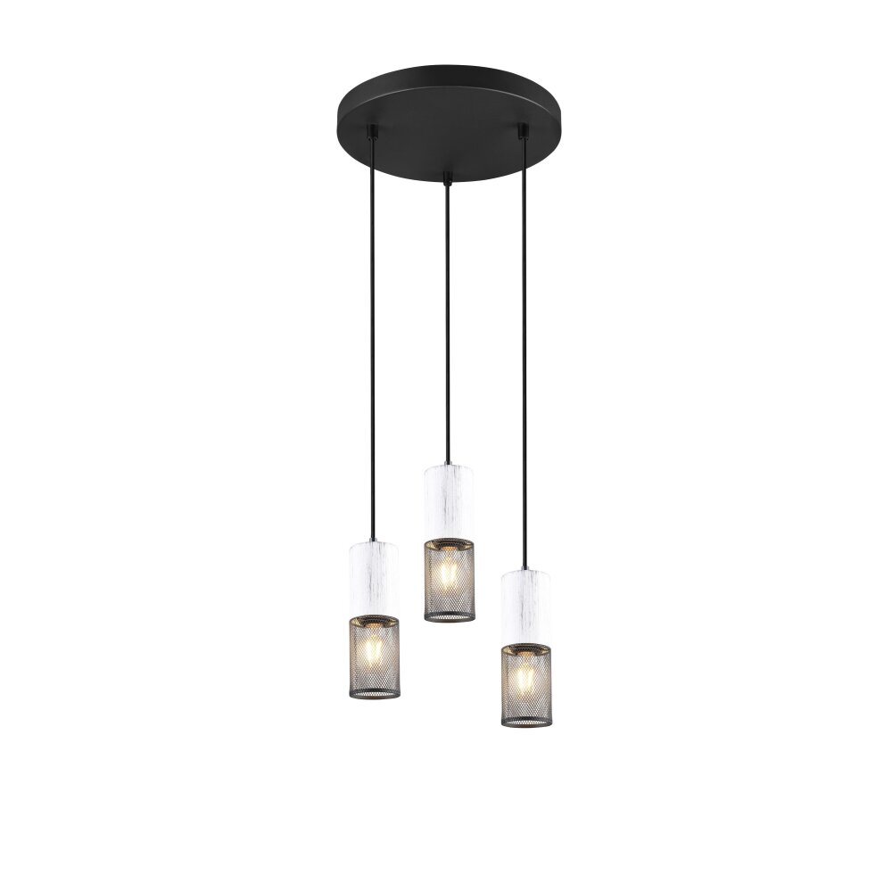 Trio TOSH Pendelbelysning Svart, 3-ljuskällor main product photo