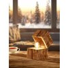 Trio TREASURE Bordslampa LED Trä ljus, 1-ljuskällor